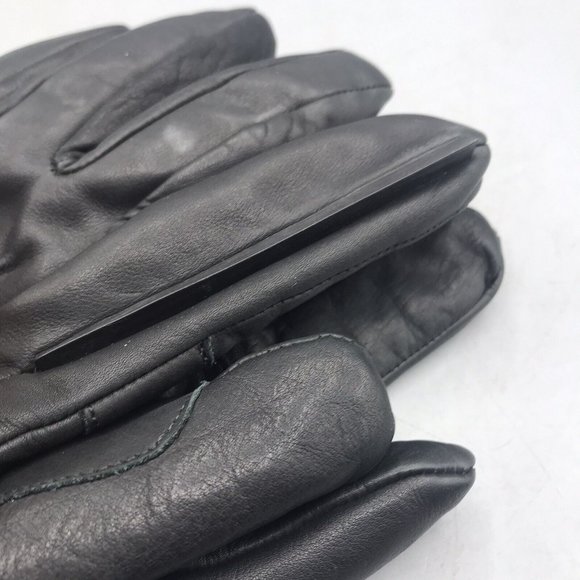 Thinsulate Leather River Road Gloves Cold Weather Motorcycle Ride HD - Picture 7 of 7